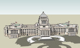 💎【Sketchup Architecture 3D Projects】European Classical Architecture Sketchup 3D Models V1 - Architecture Autocad Blocks,CAD Details,CAD Drawings,3D Models,PSD,Vector,Sketchup Download