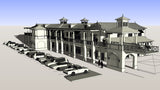 💎【Sketchup Architecture 3D Projects】European Classical Architecture Sketchup 3D Models V2 - Architecture Autocad Blocks,CAD Details,CAD Drawings,3D Models,PSD,Vector,Sketchup Download