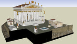 💎【Sketchup Architecture 3D Projects】Ancient roman architecture model- Sketchup 3D Models V2 - Architecture Autocad Blocks,CAD Details,CAD Drawings,3D Models,PSD,Vector,Sketchup Download