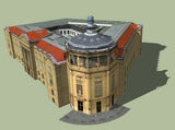 💎【Sketchup Architecture 3D Projects】European Classical Architecture Sketchup 3D Models V3 - Architecture Autocad Blocks,CAD Details,CAD Drawings,3D Models,PSD,Vector,Sketchup Download