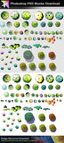 Photoshop PSD Landscape Tree Blocks 2 - Architecture Autocad Blocks,CAD Details,CAD Drawings,3D Models,PSD,Vector,Sketchup Download
