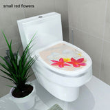 sticker WC cover toilet pedestal toilets stool toilet lid sticker WC home decoration Waterproof bathroom Accessories