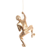 Creative Rock Climbing Men Sculpture Resin Statue Figurine Oranments Home Decor Wall Hanging Decorations