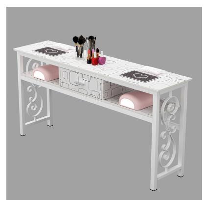Net red manicure table chair set special price processing economy manicure table single double chair simple decoration
