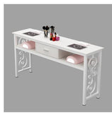 Net red manicure table chair set special price processing economy manicure table single double chair simple decoration