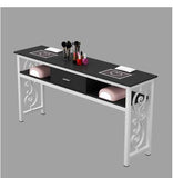 Net red manicure table chair set special price processing economy manicure table single double chair simple decoration