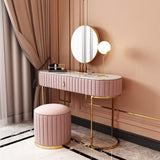 Dressing table Nordic bedroom simple storage cabinet one European light luxury with light makeup table bedroom dressers