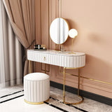 Dressing table Nordic bedroom simple storage cabinet one European light luxury with light makeup table bedroom dressers