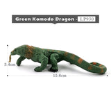 Komodo Dragon Lizard Wolf Dog Cat Sloth Bird Fox animal model figurine home decor miniature fairy garden decoration accessories