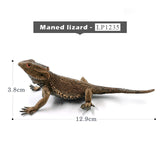 Komodo Dragon Lizard Wolf Dog Cat Sloth Bird Fox animal model figurine home decor miniature fairy garden decoration accessories