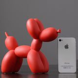 Nordic Creative Balloon Dog Home Decorations Living Room Bedroom TV Cabinet Decoration Cute Resin Animal Desktop Ornaments Gift