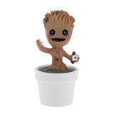 Mini Baby Groot Flowerpot Figure Collection Miniature Model Toy for Home Office Table Decoration Kids Gifts