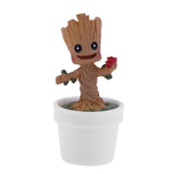 Mini Baby Groot Flowerpot Figure Collection Miniature Model Toy for Home Office Table Decoration Kids Gifts