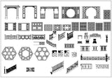 ★Architecture Decorative CAD Blocks Bundle V.12-☆Architectural Decorative Door and Windows☆ - Architecture Autocad Blocks,CAD Details,CAD Drawings,3D Models,PSD,Vector,Sketchup Download