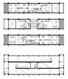 【World Famous Architecture CAD Drawings】Lecorbusier-Housing Unit-Le Corbusier's Housing Unit "Type Berlin" - Architecture Autocad Blocks,CAD Details,CAD Drawings,3D Models,PSD,Vector,Sketchup Download