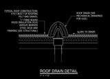 ★Free CAD Details-Roof Drain Detail - Architecture Autocad Blocks,CAD Details,CAD Drawings,3D Models,PSD,Vector,Sketchup Download