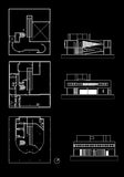 【Famous Architecture Project】Villa Savoye-CAD Drawings,Sketchup 3D model - Architecture Autocad Blocks,CAD Details,CAD Drawings,3D Models,PSD,Vector,Sketchup Download