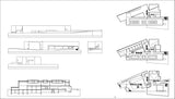 【Famous Architecture Project】Alvaro Siza - Galicia Museum of Contemporary Art-Architectural CAD Drawings - Architecture Autocad Blocks,CAD Details,CAD Drawings,3D Models,PSD,Vector,Sketchup Download