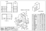 【CAD Details】Drawers sections detail in autocad dwg files - Architecture Autocad Blocks,CAD Details,CAD Drawings,3D Models,PSD,Vector,Sketchup Download