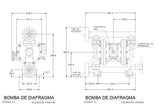 【CAD Details】Diaphragm pump CAD Drawing in 2d - Architecture Autocad Blocks,CAD Details,CAD Drawings,3D Models,PSD,Vector,Sketchup Download