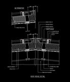 ★Free CAD Details-Roof Ridge Detail - Architecture Autocad Blocks,CAD Details,CAD Drawings,3D Models,PSD,Vector,Sketchup Download