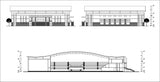 【Architecture CAD Projects】Stadium Design CAD Blocks,Plans,Layout V3
