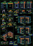 【Architecture Details】Framing Details - Architecture Autocad Blocks,CAD Details,CAD Drawings,3D Models,PSD,Vector,Sketchup Download