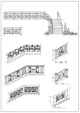 ★Architecture Decorative CAD Blocks V.8-☆Architectural Decorative Stairs - Architecture Autocad Blocks,CAD Details,CAD Drawings,3D Models,PSD,Vector,Sketchup Download