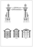 ★Architecture Decorative CAD Blocks V.4-☆Architectural decorative elements - Architecture Autocad Blocks,CAD Details,CAD Drawings,3D Models,PSD,Vector,Sketchup Download