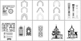 ★Architecture Decorative CAD Blocks V.10-☆Architectural Decorative Elements - Architecture Autocad Blocks,CAD Details,CAD Drawings,3D Models,PSD,Vector,Sketchup Download