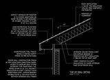 ★Free CAD Details-Top of Wall Detail 2 - Architecture Autocad Blocks,CAD Details,CAD Drawings,3D Models,PSD,Vector,Sketchup Download