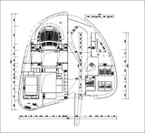 【Architecture CAD Projects】Cultural Center Design CAD Blocks,Plans,Layout V2