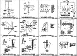 【Architecture Details】Details Collection - Architecture Autocad Blocks,CAD Details,CAD Drawings,3D Models,PSD,Vector,Sketchup Download