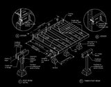 ★Free CAD Details-Deck Framing Details - Architecture Autocad Blocks,CAD Details,CAD Drawings,3D Models,PSD,Vector,Sketchup Download