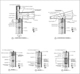 【Architecture Details】Header Details - Architecture Autocad Blocks,CAD Details,CAD Drawings,3D Models,PSD,Vector,Sketchup Download