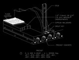 ★Free CAD Details-Precast Concrete Slab Detail (ISO) - Architecture Autocad Blocks,CAD Details,CAD Drawings,3D Models,PSD,Vector,Sketchup Download