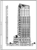 【Architecture CAD Projects】Skyscraper Design CAD Blocks,Plans,Layout