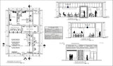 【Architecture CAD Projects】Bank Design - Architecture Autocad Blocks,CAD Details,CAD Drawings,3D Models,PSD,Vector,Sketchup Download