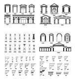★Architecture Decorative CAD Blocks V.15-☆Architectural Decorative Door and Windows - Architecture Autocad Blocks,CAD Details,CAD Drawings,3D Models,PSD,Vector,Sketchup Download