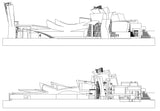 【Famous Architecture Project】Guggenheim Museum Bilbao-CAD Drawings - Architecture Autocad Blocks,CAD Details,CAD Drawings,3D Models,PSD,Vector,Sketchup Download