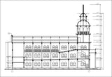 【Architecture CAD Projects】Church Architecture Design CAD Blocks,Plans,Layout V4