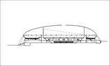 【Architecture CAD Projects】Stadium Design CAD Blocks,Plans,Layout V1