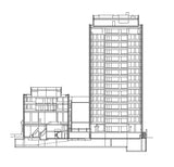 【World Famous Architecture CAD Drawings】The Economist Building-Alison and Peter Smithson - Architecture Autocad Blocks,CAD Details,CAD Drawings,3D Models,PSD,Vector,Sketchup Download