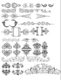 ★Architecture Decorative CAD Blocks V.5-☆Architectural decorative elements - Architecture Autocad Blocks,CAD Details,CAD Drawings,3D Models,PSD,Vector,Sketchup Download