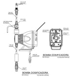 【CAD Details】Dosing pump 2d drawing in autocad dwg files - Architecture Autocad Blocks,CAD Details,CAD Drawings,3D Models,PSD,Vector,Sketchup Download