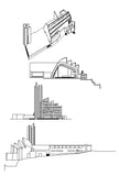 【World Famous Architecture CAD Drawings】Iglesia Riola(Italia) - Alvar Aalto - Architecture Autocad Blocks,CAD Details,CAD Drawings,3D Models,PSD,Vector,Sketchup Download