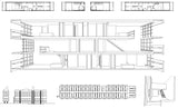 【World Famous Architecture CAD Drawings】Unité d'Habitation-Le Corbusier - Architecture Autocad Blocks,CAD Details,CAD Drawings,3D Models,PSD,Vector,Sketchup Download