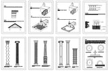 ★Architecture Decorative CAD Blocks V.9-☆Architectural Decorative Elements - Architecture Autocad Blocks,CAD Details,CAD Drawings,3D Models,PSD,Vector,Sketchup Download