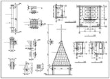 【Architecture CAD Projects】Church Architecture Design CAD Blocks,Plans,Layout V1