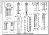 【Architecture CAD Projects】Church Architecture Design CAD Blocks,Plans,Layout V1